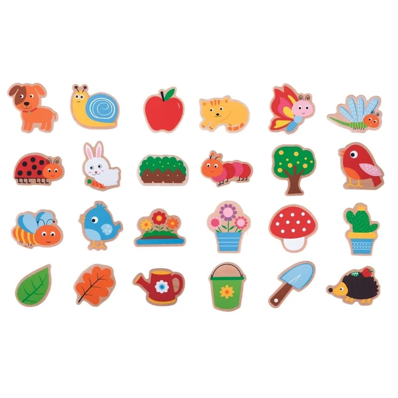 Lelin Magnetic Garden Set 24pcs