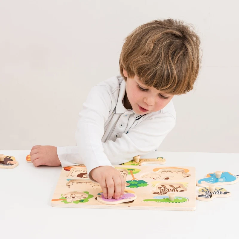 Safari Peg Puzzle