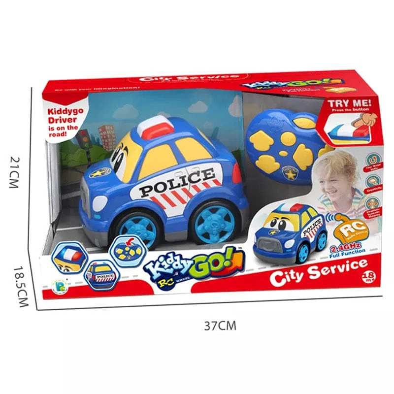 Kiddy Go R/C Police Car