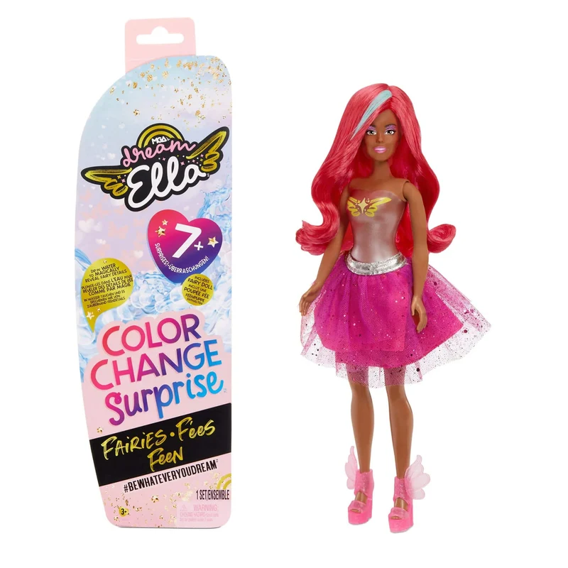 Dream Ella Color Change Surprise Fairies - Yasmin pink