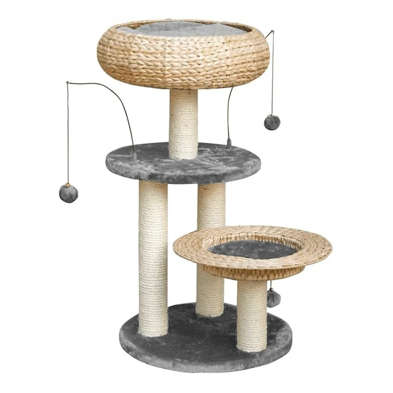 Fauna Lorenz Cat Play Tower - Grey