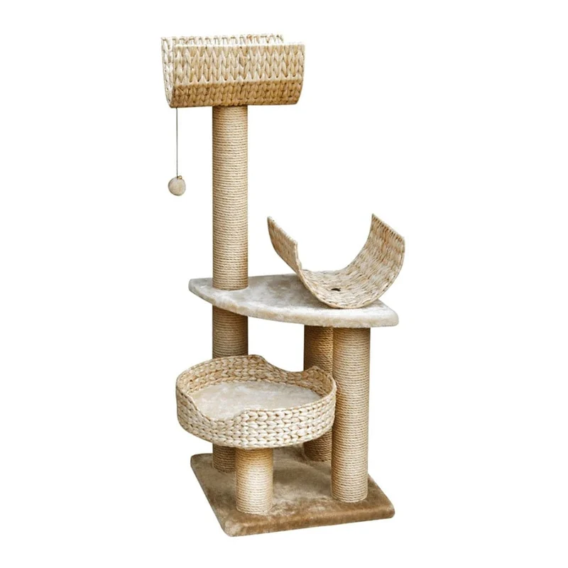 Fauna Palucco Cat Play Tower - Beige
