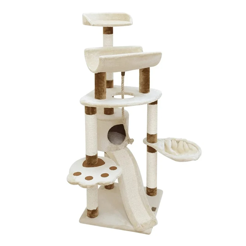 Fauna Shantal Cat Pole - Beige/Brown