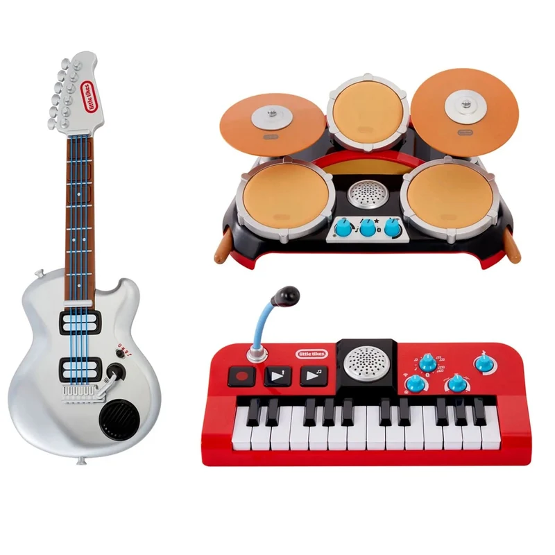 Little Tikes My Real Jam - Big Bundle(Drums, Keyboard, Electric Guitars)