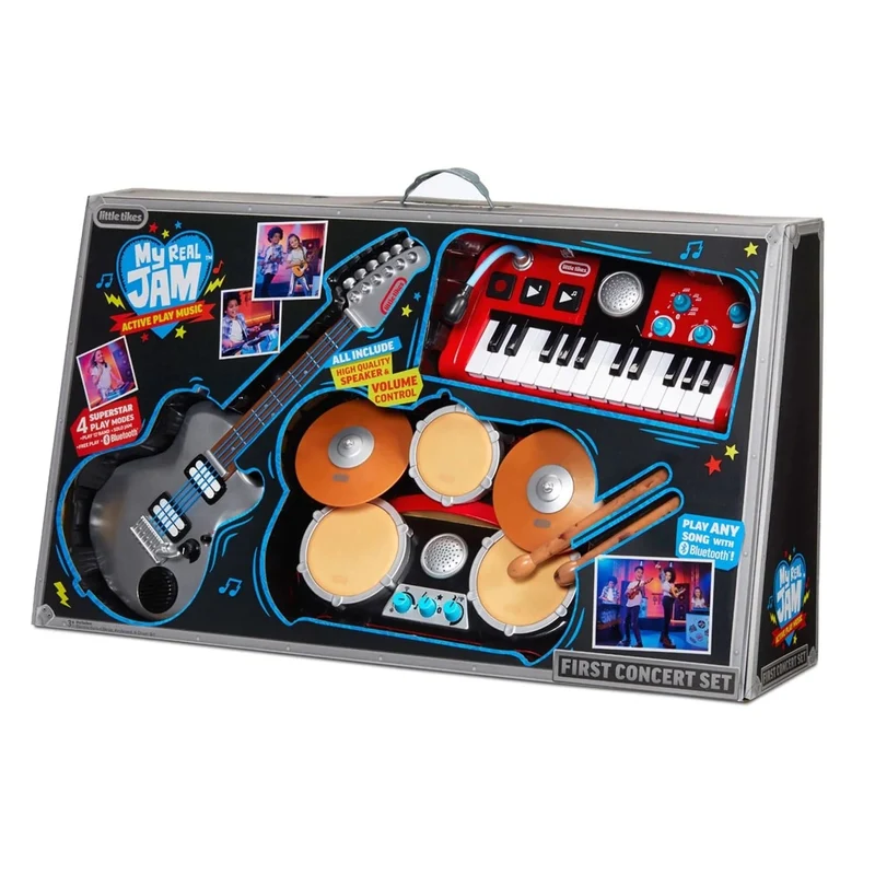 Little Tikes My Real Jam - Big Bundle(Drums, Keyboard, Electric Guitars)