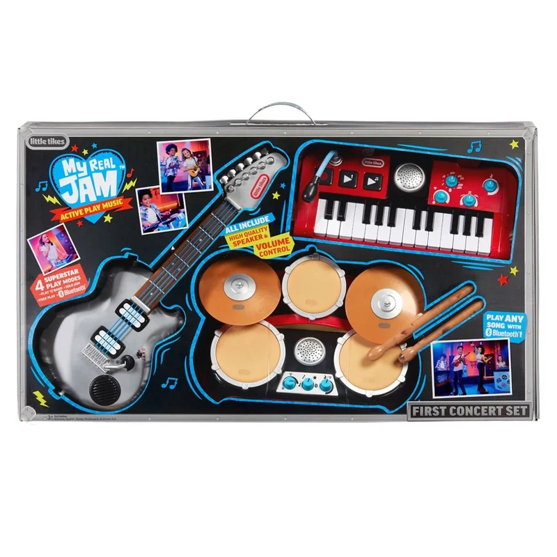Little Tikes My Real Jam - Big Bundle(Drums, Keyboard, Electric Guitars)