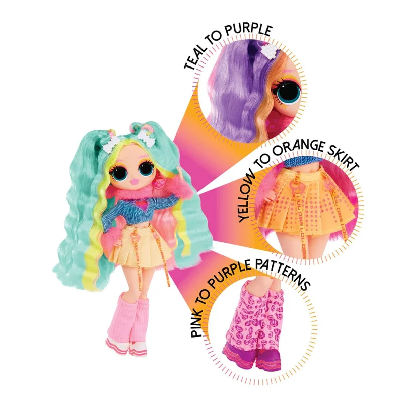 LOL Surprise OMG Sunshine Makeover Bubblegum DJ Doll