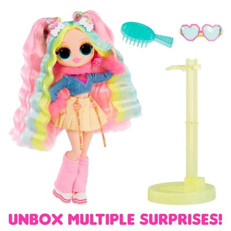 LOL Surprise OMG Sunshine Makeover Bubblegum DJ Doll