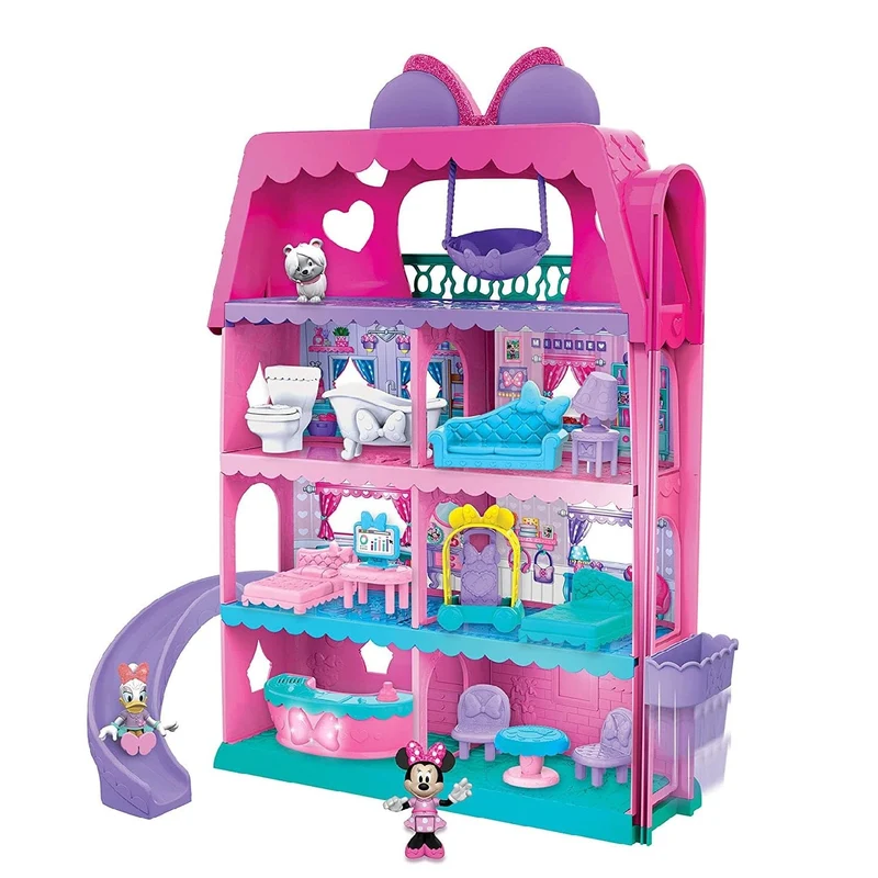 Minnie Mouse Bow-Tel Hotel, 20 Pcs Playset