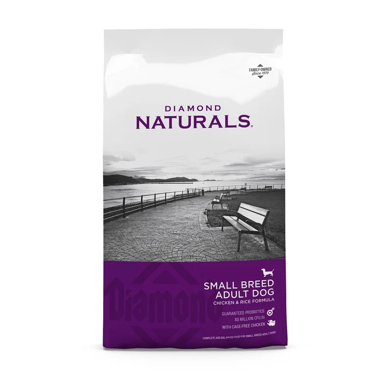 Diamond Naturals Small Breed Adult Dog Chicken & Rice Formula 2.72Kg (6 lbs)