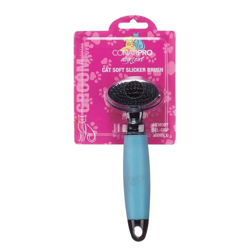 Conair Pro Cat Soft Slicker Small - Blue