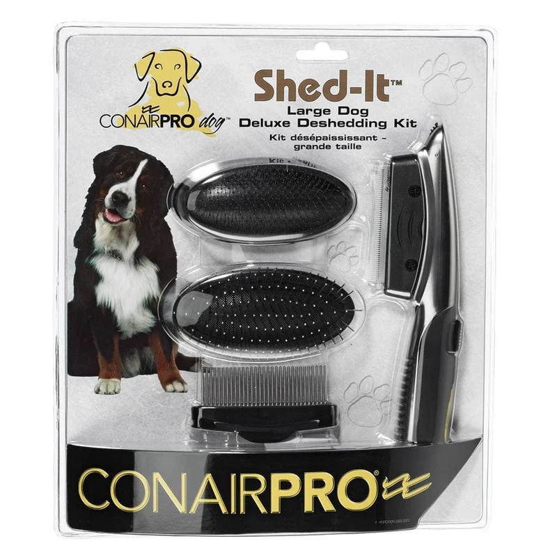 Conair Large Dog Deshedder Kit