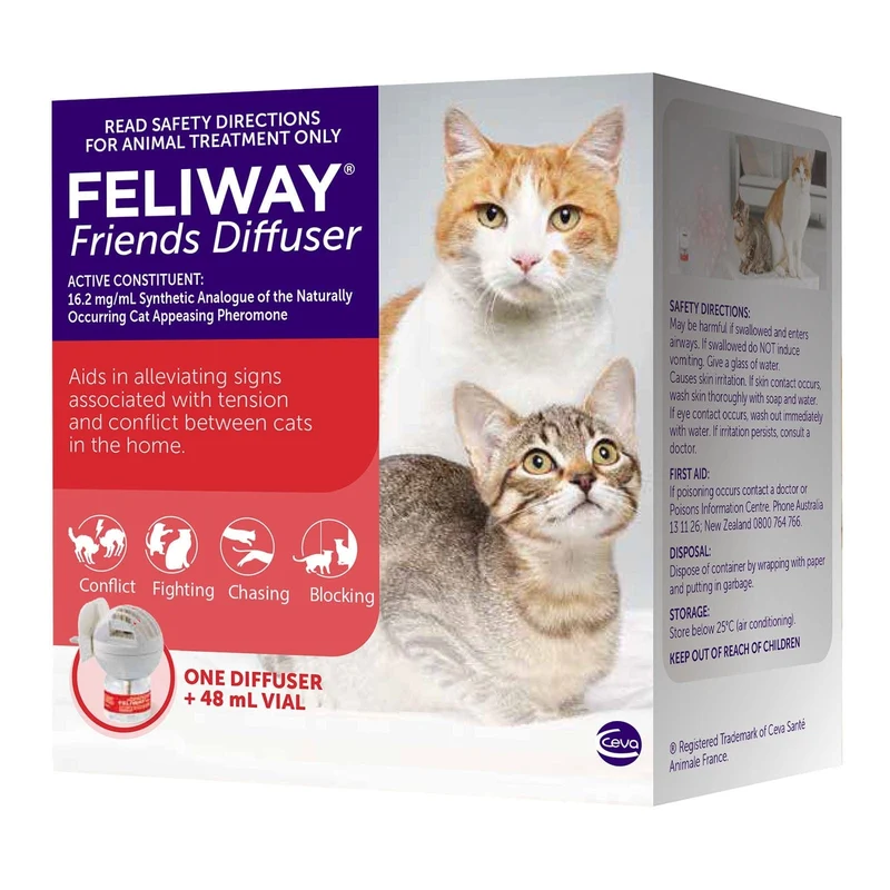 Ceva Feliway Friends Diffuser + Refill 48 ml