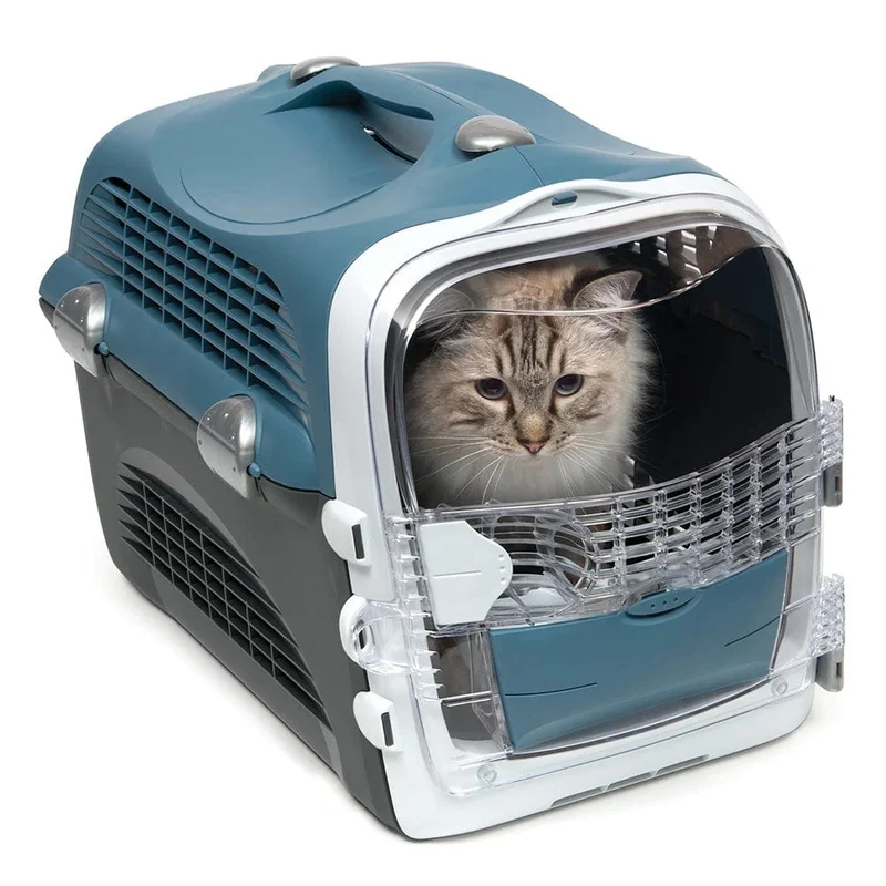 Catit Cabrio Cat Carrier System - Blue/Grey