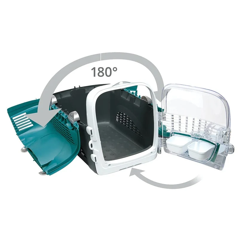 Catit Cabrio Cat Carrier System - Turquoise