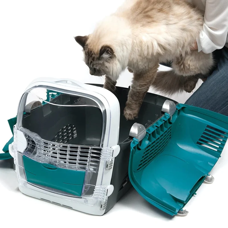 Catit Cabrio Cat Carrier System - Turquoise
