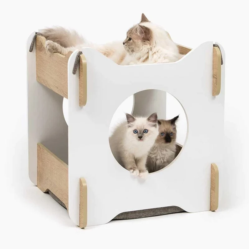 Catit Premium Cat Furniture Cabana - White
