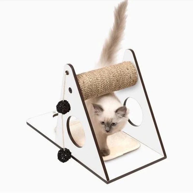 Catit Premium Cat Furniture V-Play Center - White