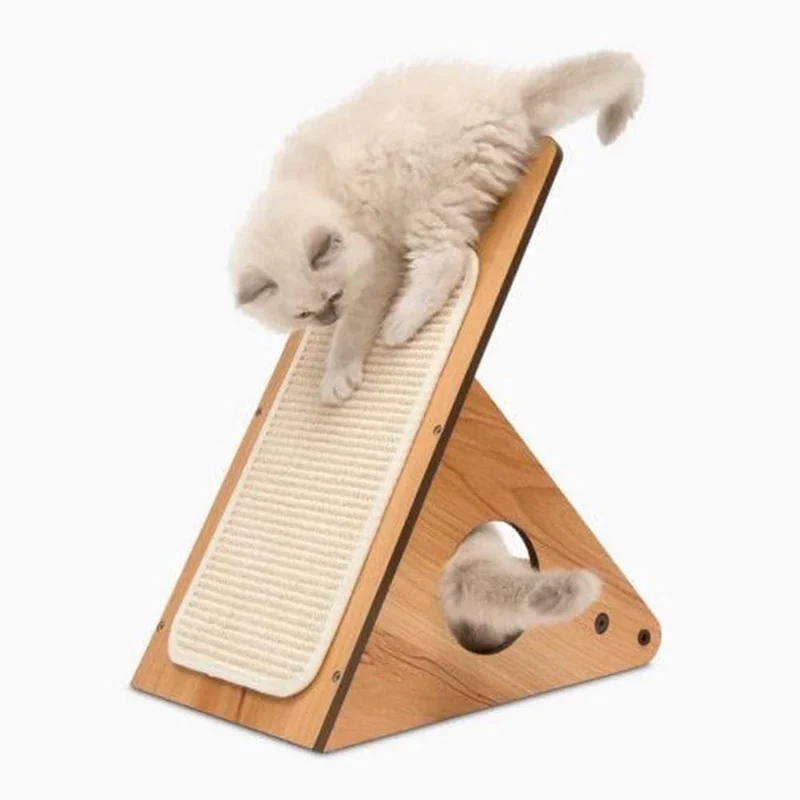 Catit Premium Cat Furniture V-Play Centre - Walnut