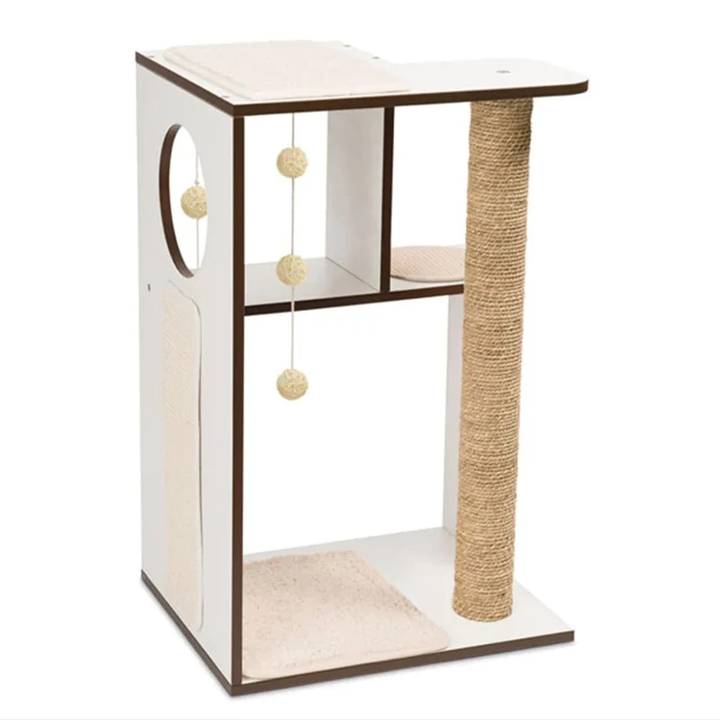 Catit Premium Cat Furniture V-Box Large - White