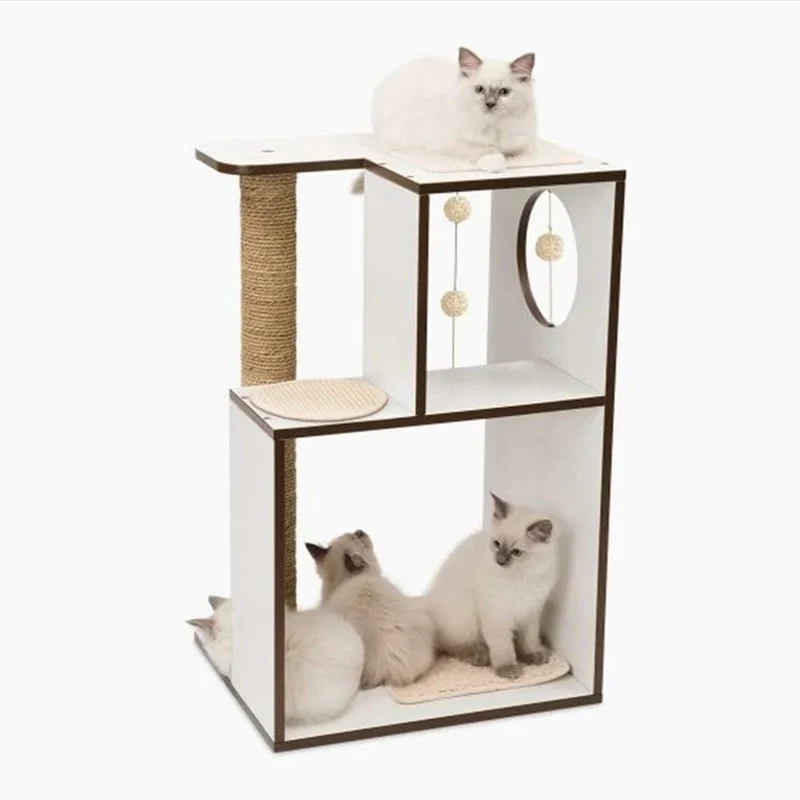 Catit Premium Cat Furniture V-Box Large - White