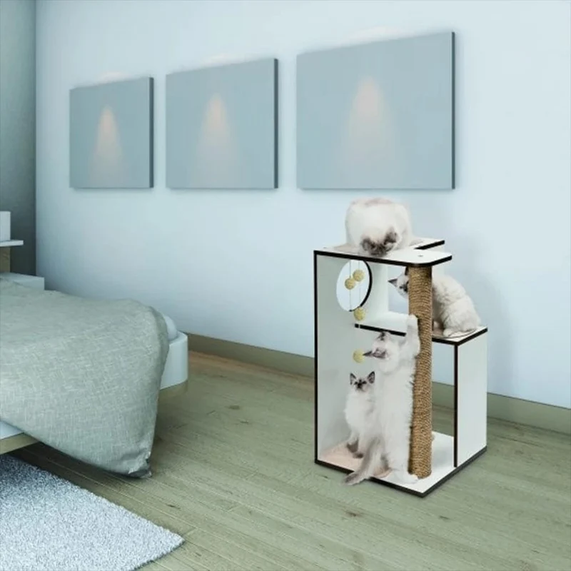 Catit Premium Cat Furniture V-Box Large - White