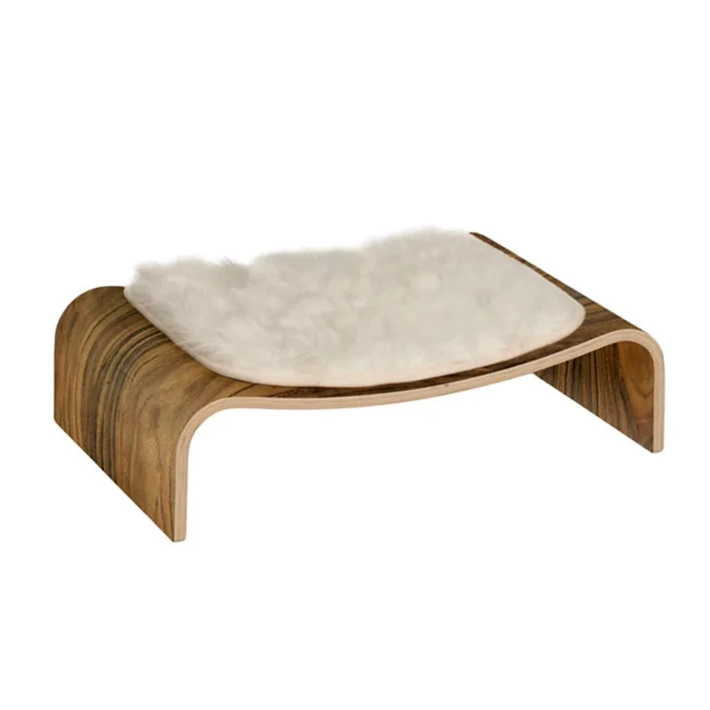 Catit Premium Cat Furniture V -Lounge - Walnut