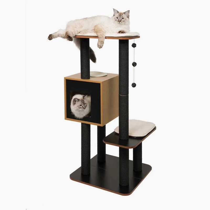 Catit Premium Cat Furniture V-High Base - Black