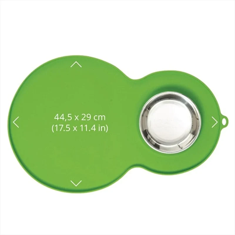 Catit Peanut Placemat Green - Medium