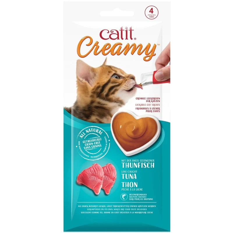 Catit Creamy Lickable Treats 12pcs - Tuna