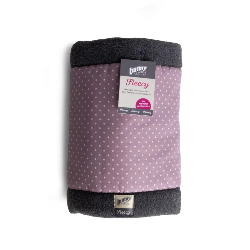 Bunny Nature Fleecy Small Animal Tunnel Pink