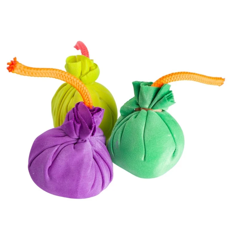 Chalkie Chalk Blast Balls 3 Pcs Set (Green, Yellow & Purple)