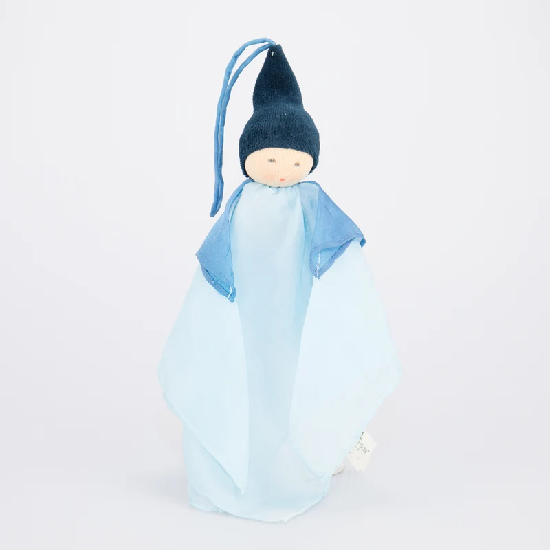 Schmusetuch Wiegenfee - hellblau