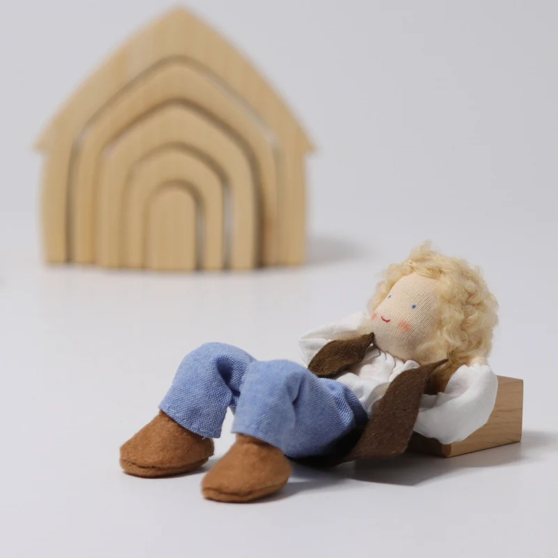 Grimm's Biegepüppchen Herr Linde - 14cm