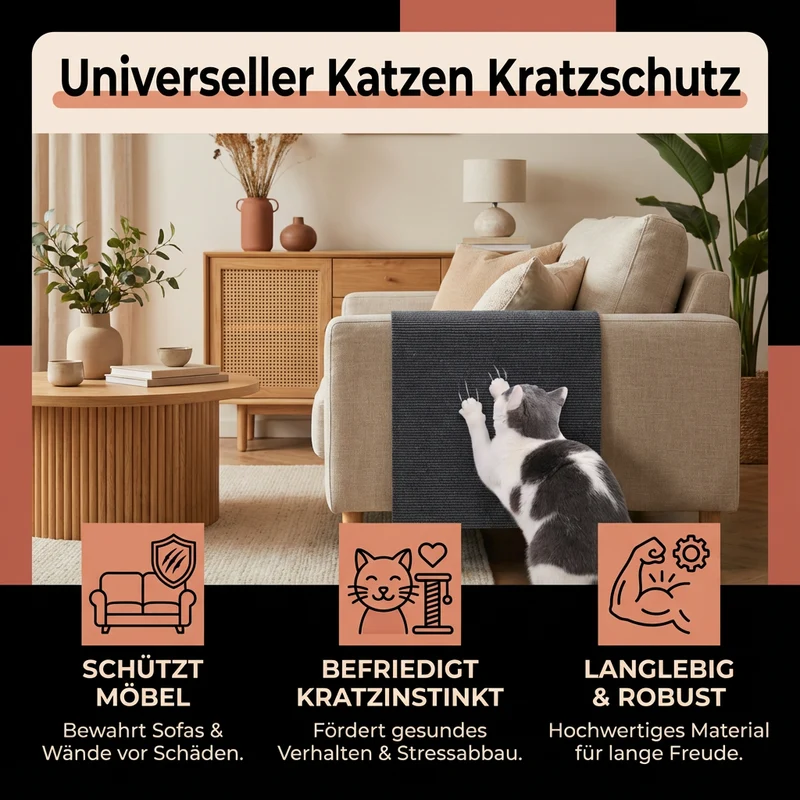Universeller Katzen Kratzschutz