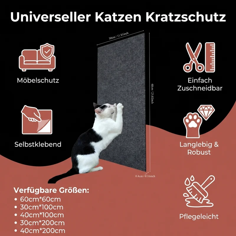 Universeller Katzen Kratzschutz