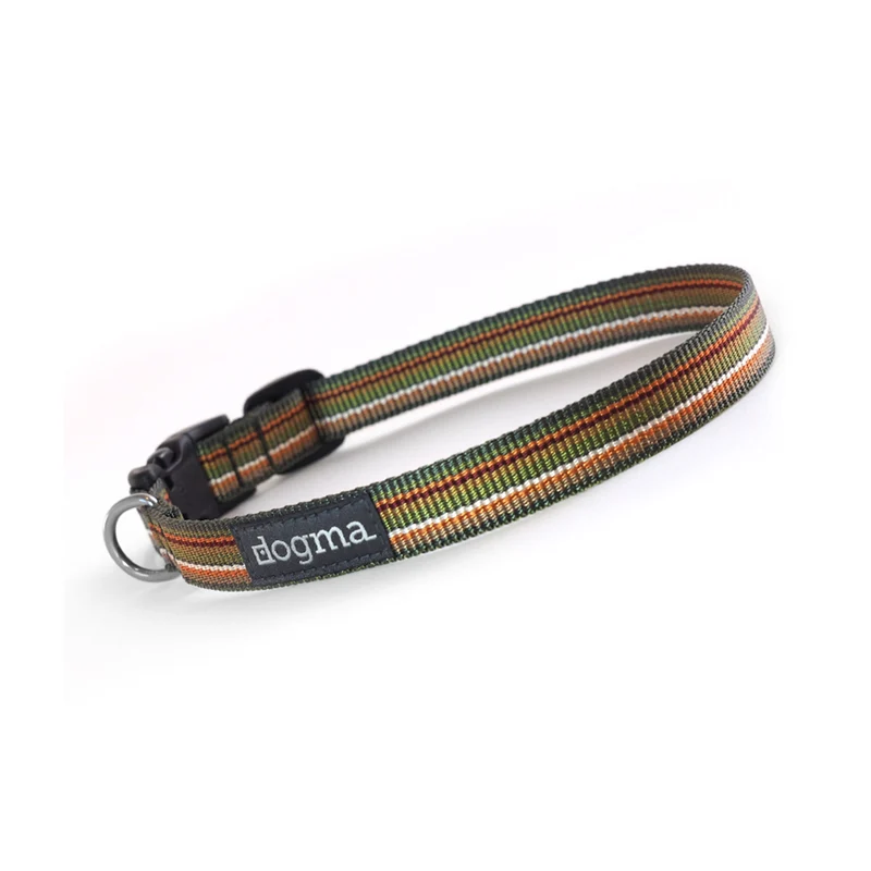 Hundehalsband Little Stripes | Grün