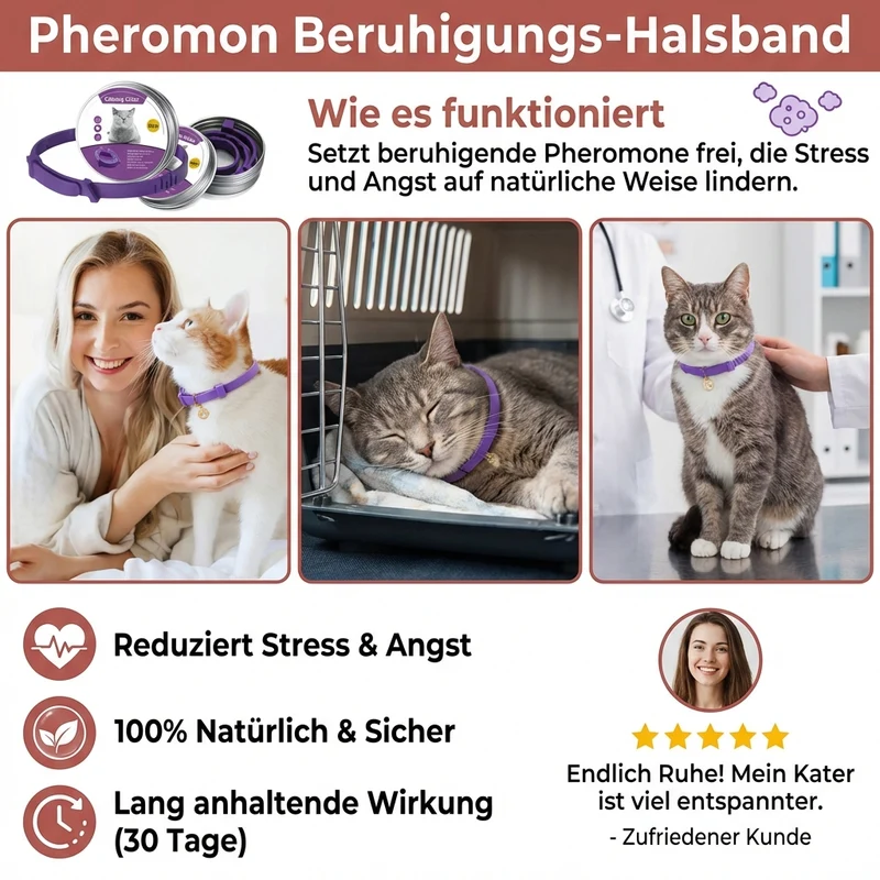 Pheromon Beruhigungs-Halsband
