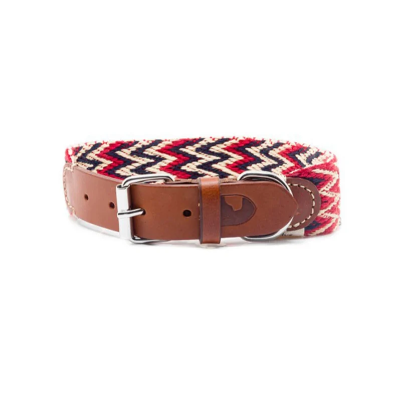 Hundehalsband Peruvian Red