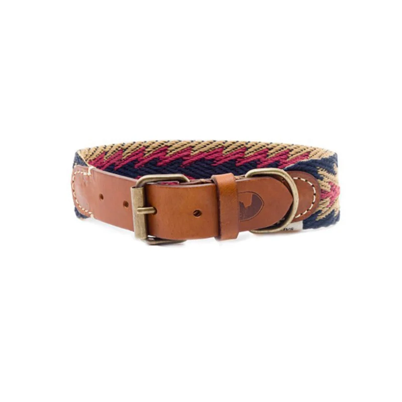 Hundehalsband Peruvian Arrow Blue