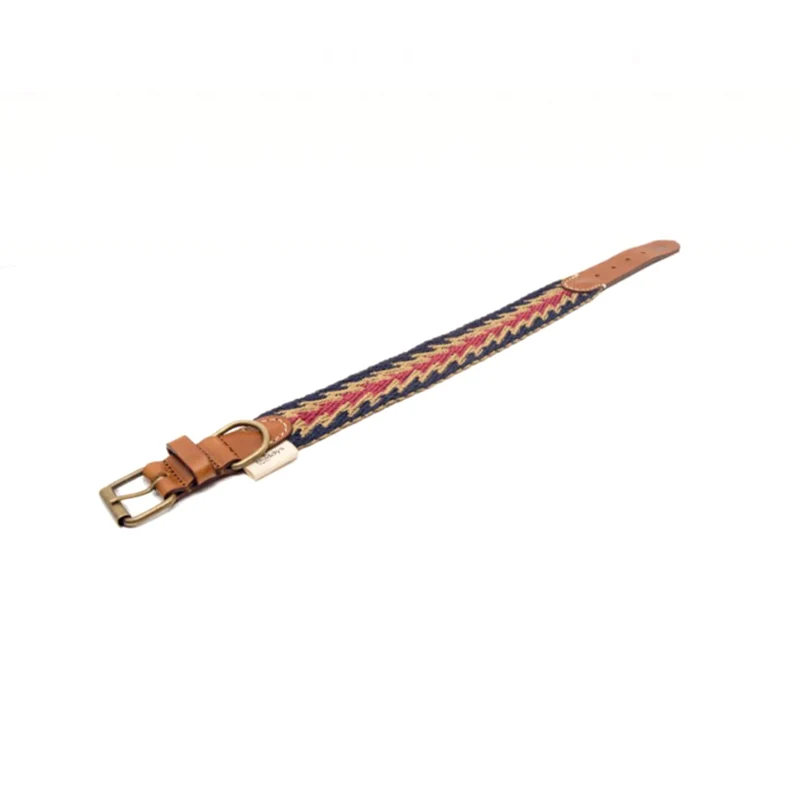 Hundehalsband Peruvian Arrow Blue