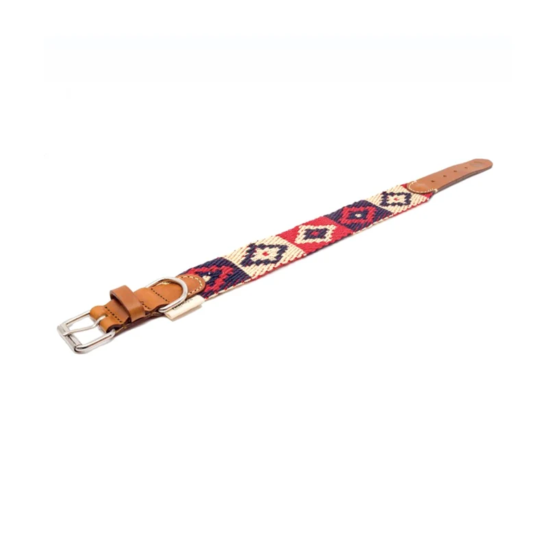 Hundehalsband Peruvian Indian Red