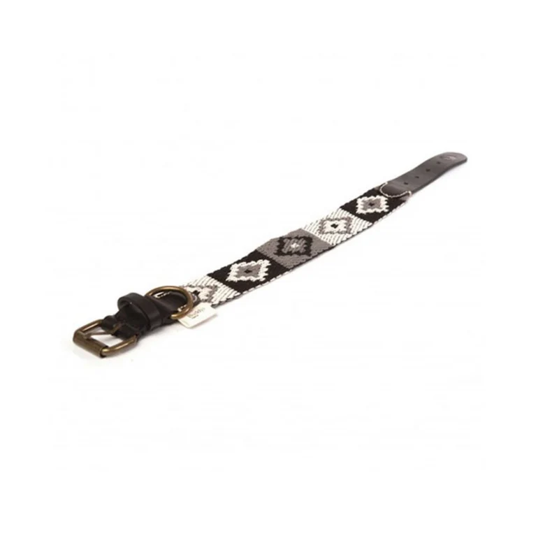 Hundehalsband Peruvian Indian Black