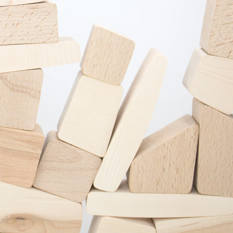 Lessing Holzbausteine - Der Mauersack