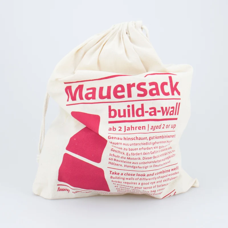 Lessing Holzbausteine - Der Mauersack
