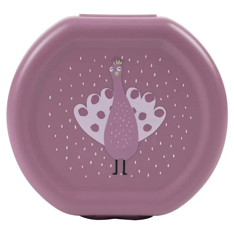 Snack box mit Clip - 2er-Set - Mrs. Peacock