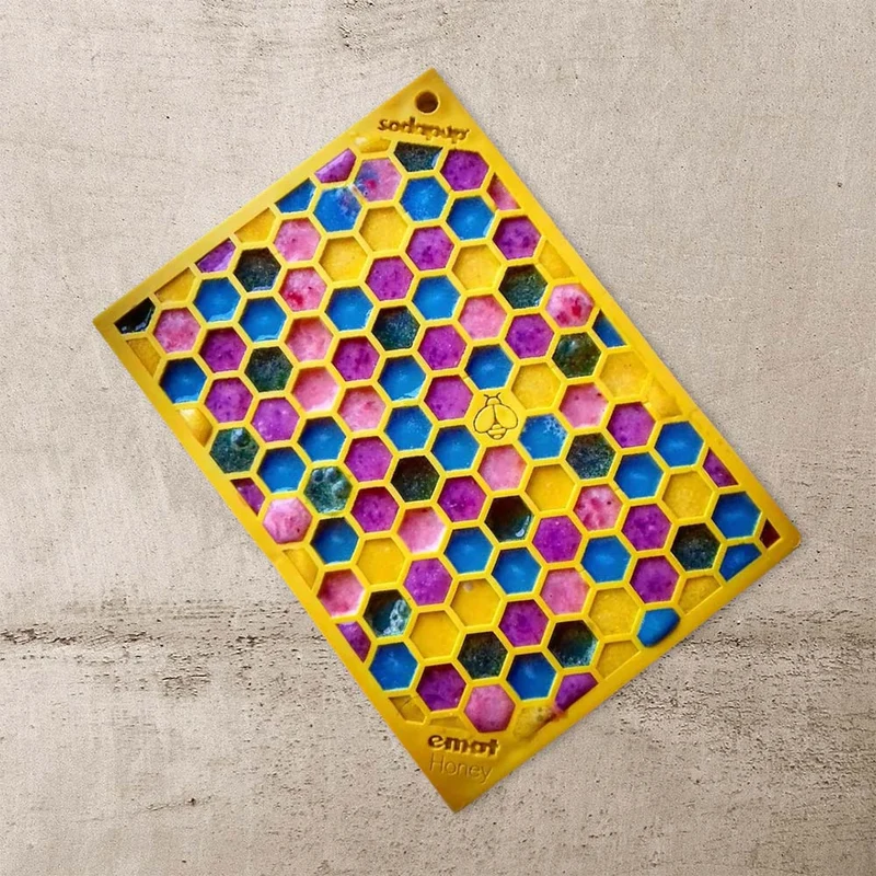 Leckmatte Honeycomb