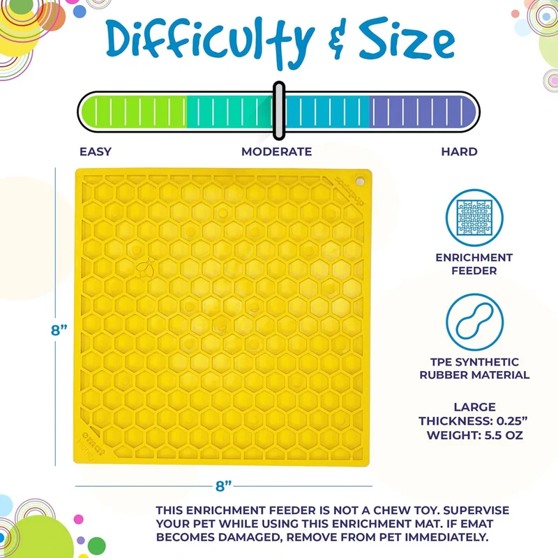 Leckmatte Honeycomb