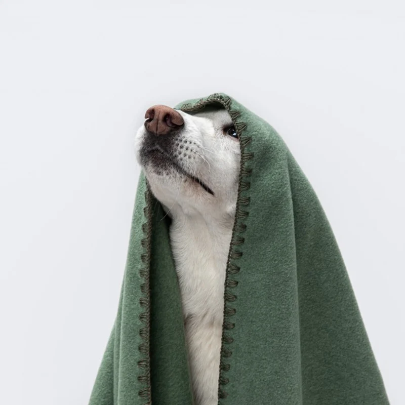 Hundedecke Soft Fleece | Dusty Green
