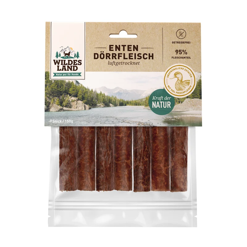 Dörrfleisch Ente, 7 Stück